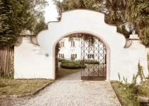 Entrance to the winery