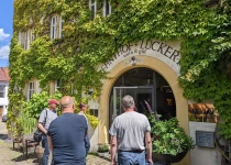 Entrance to the winery