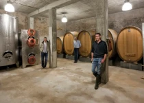 Luckert family in the cellar
