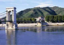 Crossing the Rhône River