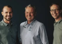 Gert Aldinger with sons